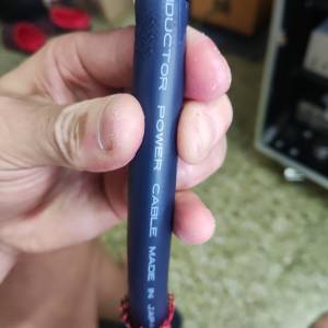 全新 copper multi conductor power cable 日本古河電源線古河美式插頭