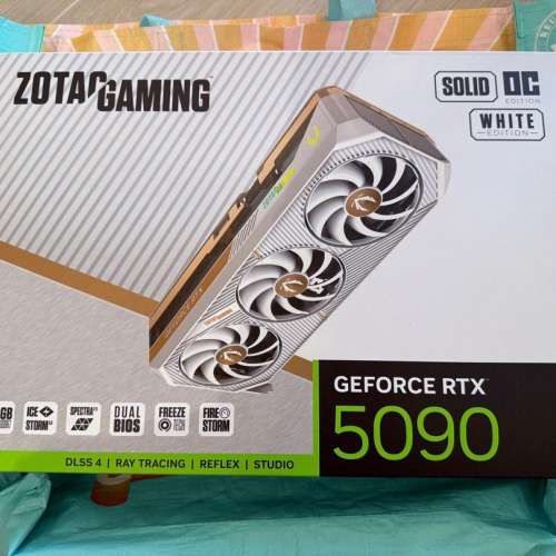Zotac RTX 5090 Solid White 顯示卡 not 5080 5070 5060
