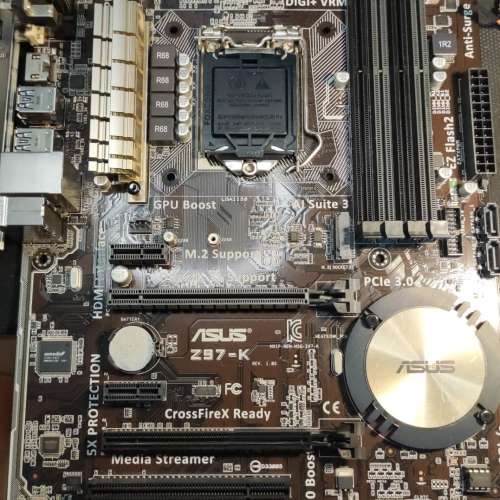 ASUS Z97-K ATX 主機板 Socket 1150