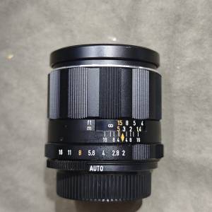 pentax 35/2 super multi coated TAKUmar m42 賓得 鏡片通透冇花冇霉 對焦環順暢光...