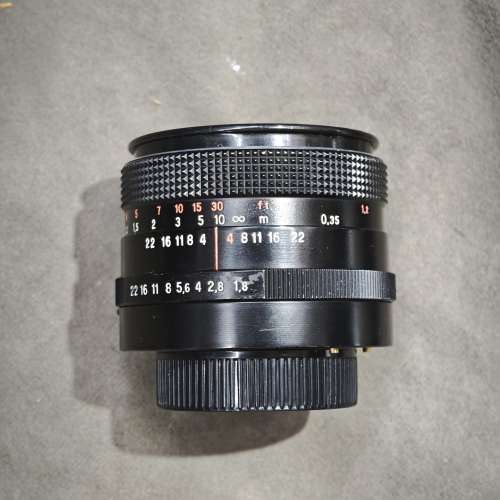 Pancolar 50/1.8 Carl Zeiss MC jena M42 electric 東德蔡司 鏡片通透冇花冇霉 對焦...