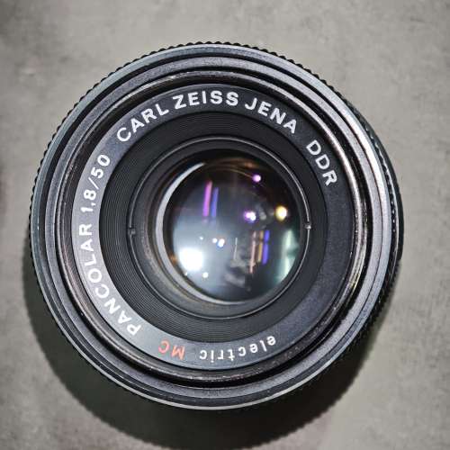 Pancolar 50/1.8 Carl Zeiss MC jena M42 electric 東德蔡司 鏡片通透冇花冇霉 對焦...