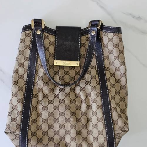 GG Canvas  new Leather Tote bag