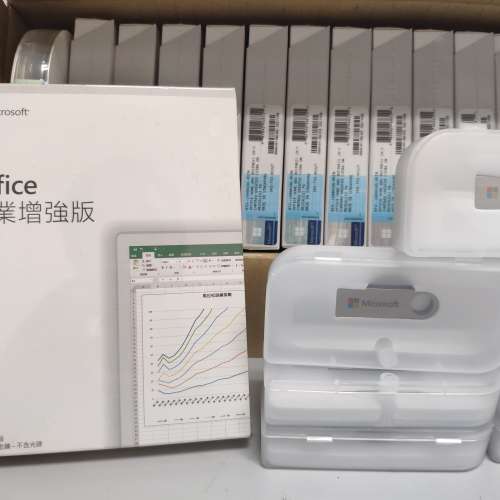 原裝正版Microsoft Office 2019 Professional Plus 專業增強版彩盒零售版+USB安裝碟