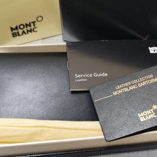 Montblanc Long Wallet, MEISTERSTÜCK WALLET 14CC WITH ZIPPED POCKET