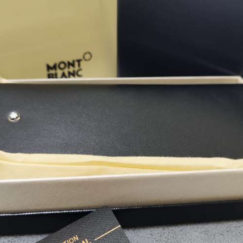Montblanc Long Wallet, MEISTERSTÜCK WALLET 14CC WITH ZIPPED POCKET