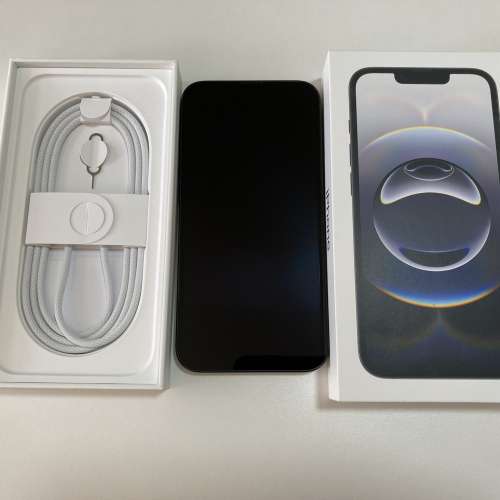 全新港行 iPhone 16e 256gb 黑色 7月13激活 一年AppleCare what app 6497 6645