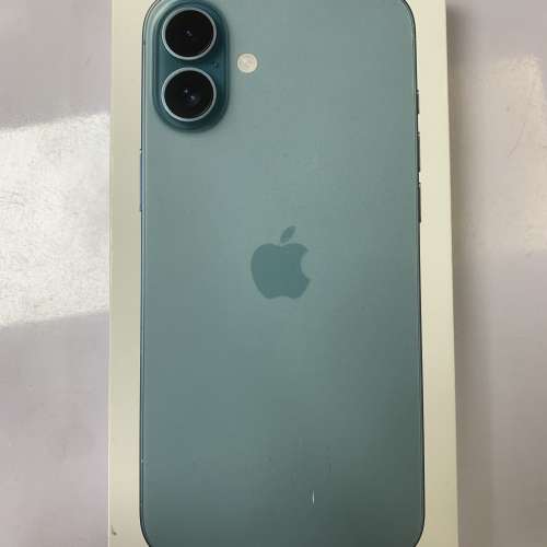 100% New 全新開封未激活 iPhone 16 Plus 128GB 綠色 香港行貨 自用首選超值