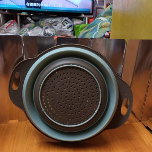 可摺疊矽膠筲箕 $2