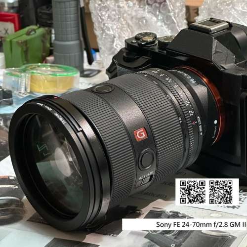 Repair Cost Checking For Sony FE 24-70mm f/2.8 GM II抹鏡清潔、光圈維修、重新組...