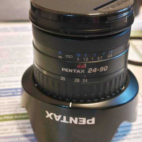 Pentax 40mm F2.8 Limited / FA24-90mm