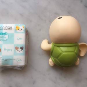 $10 100% 全新 嬰兒 寶寶 洗澡 用 手動上鏈玩具 - 小海龜