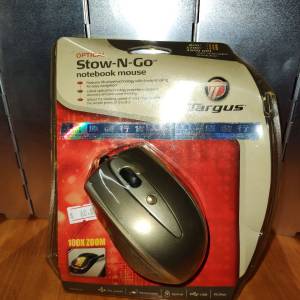 全新 OPTICAL Stow-N-Go notebook mouse Targus $20