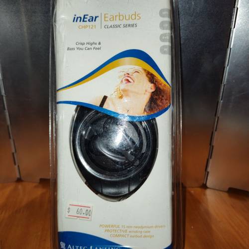 全新 inEar Crisp Highs & Bass You Can Feel $10