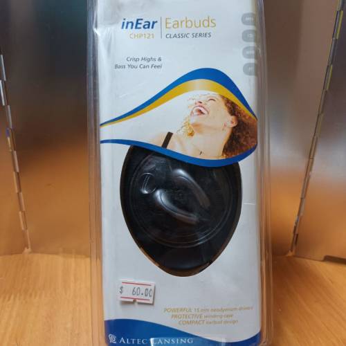 全新 inEar Crisp Highs & Bass You Can Feel $10