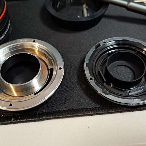 CANON EF-S 10-18 4.5-5.6 IS STM 升級金屬接環紅圈外觀