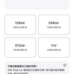 全新iPad Air 128/256/512gb