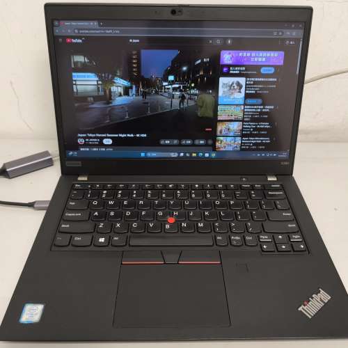 Lenovo Thinkpad X390，i7-8665U，16G ram，256GB SSD，13.3"Touch Screen ，Win11...