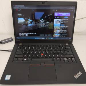Lenovo Thinkpad X390，i7-8665U，16G ram，256GB SSD，13.3"Touch Screen ，Win11...