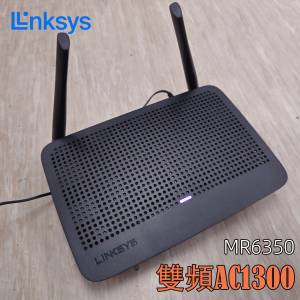 🌐Linksys【雙頻WIFI 5 | AC1300】MR6350 MAX-STREAM Dual-Band Router MESH|無線上...