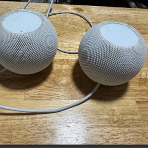 兩隻apple homepod mini 兩隻