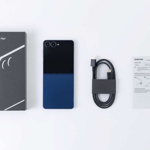 全新 Samsung Z Flip7 5G 12+512G/12+256G 香港三星行貨 *藍黑紅色 *跟單未拆封 Fl...