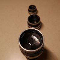 誠讓 : Kern 75mm/2.5 Yvar, 25mm/1.4 Switar, Yvar 15mm/2.8