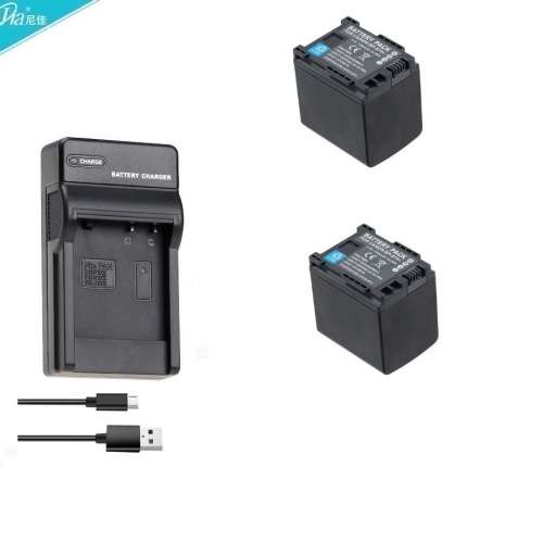 NIJIA BP-819 Lithium-Ion Battery Pack With USB Charger For Canon 代用鋰電池