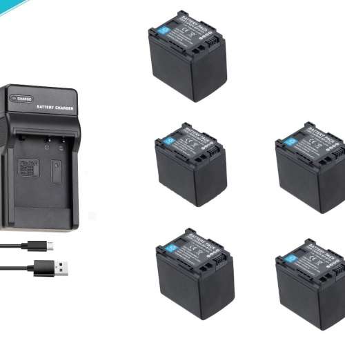 NIJIA BP-819 Lithium-Ion Battery Pack With USB Charger For Canon 代用鋰電池