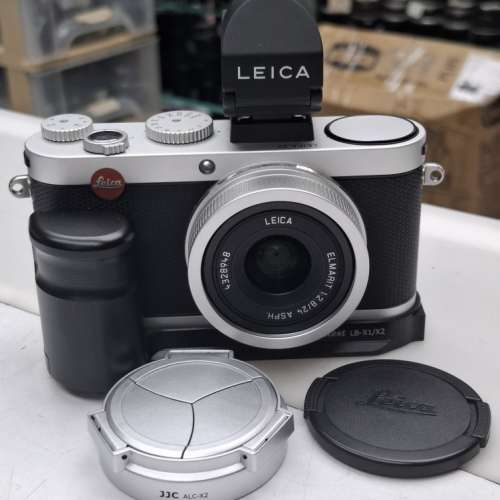 LEICA X2 + EVF 2 + 手柄 + HOOD 一义一電 95% NEW