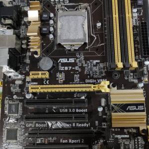 ASUS Z87-C ATX 主機板 Socket 1150 支援四代CPU