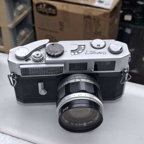 CANON MODEL 7 + CANON 50MM F1 4 LTM 有測光