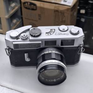 CANON MODEL 7 + CANON 50MM F1 4 LTM 有測光