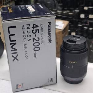 PANASONIC LUMIX G VARIO 45-200MM F4-5.6 95% NEW
