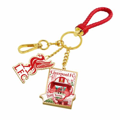 Liverpool 利物浦足球隊訪港紀念品（包括打氣圍巾、小熊公仔、匙扣及布袋）