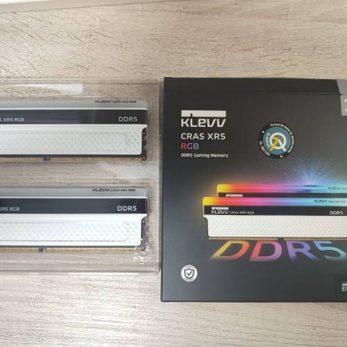 KLEVV Cras XR5 RGB 32GB (2 x 16GB) DDR5 6000MHz C32