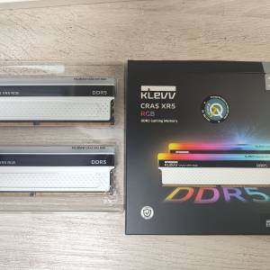 KLEVV Cras XR5 RGB 32GB (2 x 16GB) DDR5 6000MHz C32