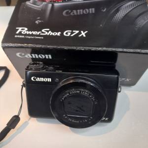 ( 最後一個勁熱相機皇 ) Canon G7X Mark 1 V-Logging Champion Camera