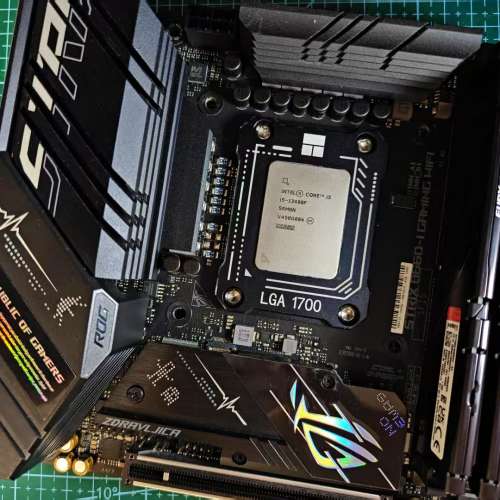 (full set)Rog Asus strix B660-I Gaming WIFI  ITX電腦底板 支援12-14代