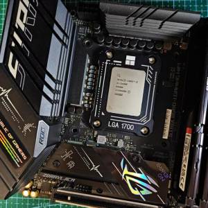(full set)Rog Asus strix B660-I Gaming WIFI  ITX電腦底板 支援12-14代