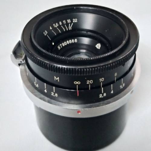 蘇 俄Jupiter-12 35mm f2.8 Nikon(S)-mount ( 外接環) 鏡號#7906666