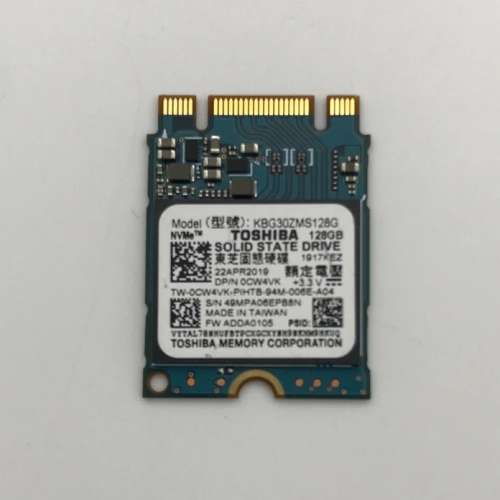 TOSHIBA m.2 128GB SSD