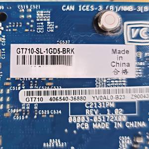 【新淨】ASUS GT710-1GD5-BRK PCI-E顯示咭 顯示卡