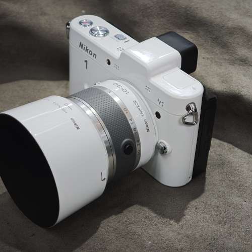 Nikon V1 尼康 1 NIKKOR + 10-30 10mm 30mm 沒盒冇證冇單 有罩 鏡片通透冇花冇霉 ...