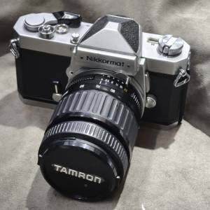 Nikon nikkormat FT + Tamron 35-90/5.6 尼康 騰龍 菲林機 膠片機 film camera 35m...