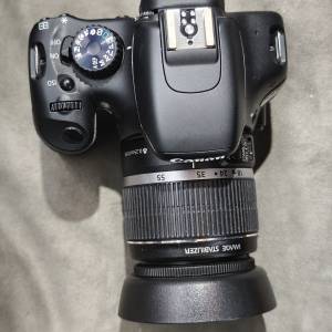 canon 550D + 18-55  IS 佳能 冇盒冇單冇證有罩 跟1電一充 98%new 鏡片冇花冇霉