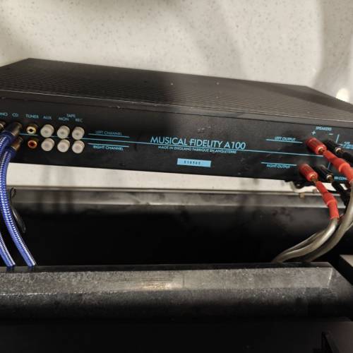 Musical fidelity A100 integrated class a amplifier擴音機