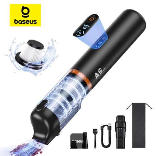Baseus A5 Car Vacuum Cleaner 16000Pa(130W brushless Motor-ULTRA Powerful