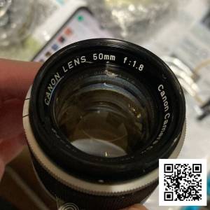 Repair Cost Checking For Canon 50mm f/1.8 LTM Lens Cleaning, Aperture Repairment