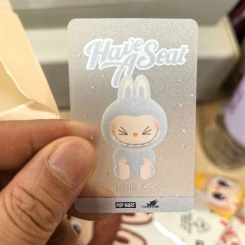 LABUBU 坐坐派對 搪膠毛絨盲盒